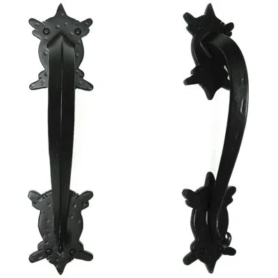 Acorn Door Pull In Flat Black