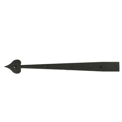 Acorn Dummy Rough Heart Strap In Matte Black