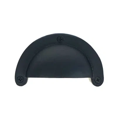 Acorn Extra Large Bin Pull In Matte Black