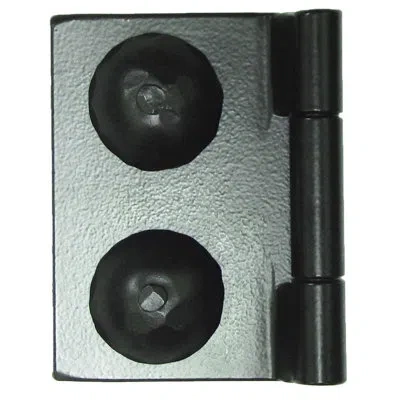 Acorn Faux Hinge In Flat Black