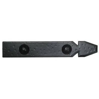 Acorn Faux Hinge In Flat Black