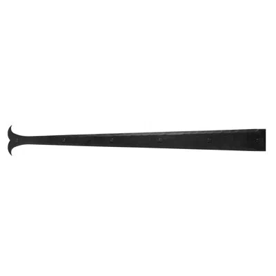 Acorn Heavy Duty Whale Tail Dummy Strap In Matte Black