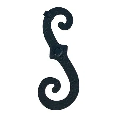Acorn Large S Shutter Holdback, Pair In Matte Black