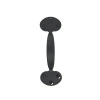 Acorn Light Weight Smooth Bean Door Pull In Matte Black