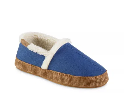 Acorn Madison Moccasin Slipper In Blue