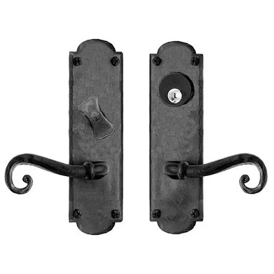 Acorn Mortise Lock With L02 In Black