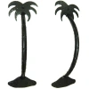 Acorn Palm Tree Door Pull In Flat Black