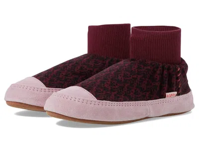 Acorn Polar Pair Women's Shoes Garnet: Sm (us Women's 9-10) M In Red