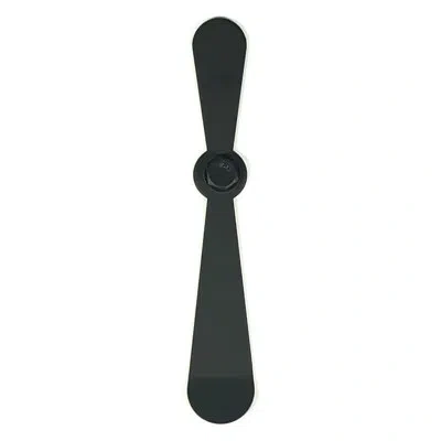Acorn Propeller Shutter Holdback, Pair In Matte Black