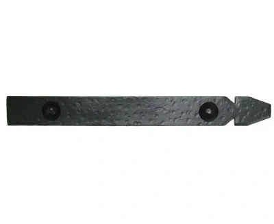 Acorn Single Arrow Faux Hinge In Flat Black