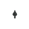 Acorn Small Spade Hook In Black