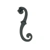 Acorn Smooth S Shutter Holdback, Pair In Matte Black