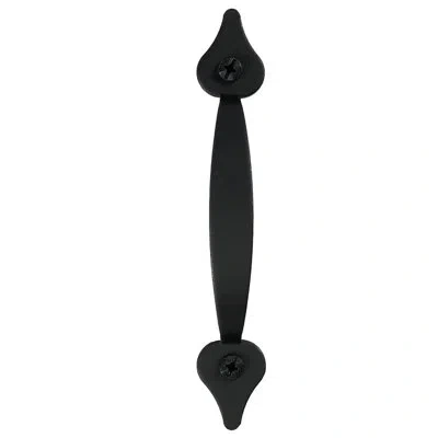 Acorn Smooth Spear Cabinet Pull In Matte Black