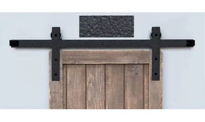 Acorn Square End Rolling Standard Single Track Barn Door Hardware Kit