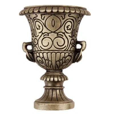 Acorn Urn Cabinet Knob In Antique Brass