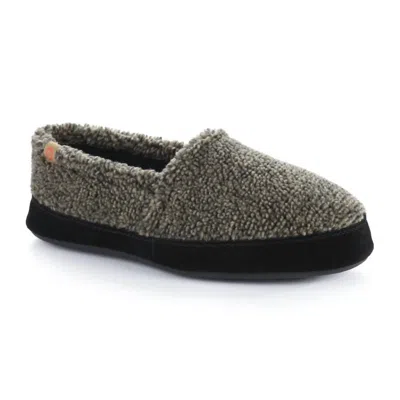 Acorn Women's Moccasins Slipper In Earth Tex In Black
