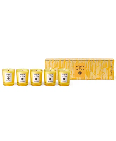Acqua Di Parma 5-pc. Scented Candle Gift Set In Yellow