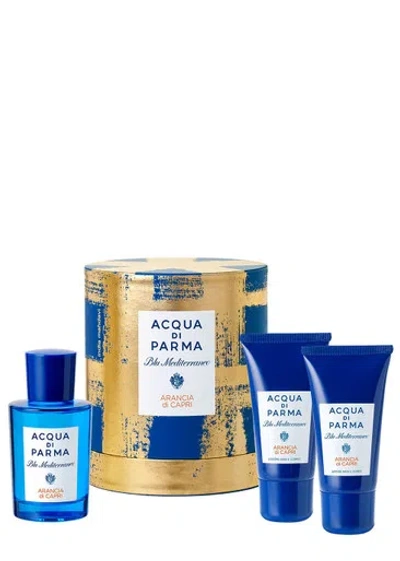 Acqua Di Parma Arancia Di Capri Gift Set In White