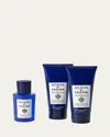 Acqua Di Parma Arancia Di Capri La Riserva 3-piece Gift Set In Blue