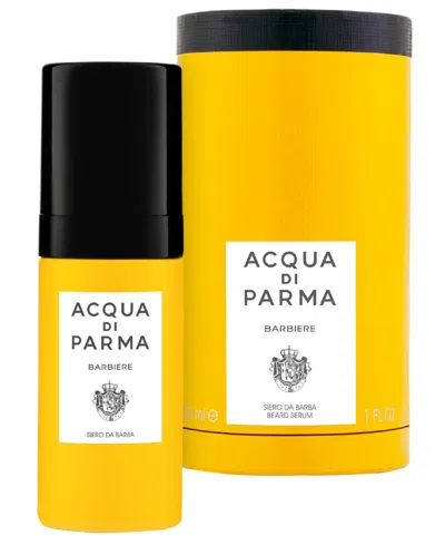 Acqua Di Parma Barbiere Beard Serum, 1 Oz. In Transparent