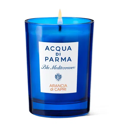 Acqua Di Parma Blu Mediterraneo Arancia Di Capri Candle In Blue