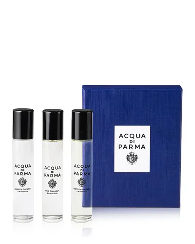 Acqua Di Parma Blu Mediterraneo La Riserva Fragrance Discovery Gift Set In Multi