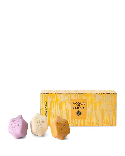 Acqua Di Parma Blu Mediterraneo Mini Fruttini Citrus Soaps Gift Set