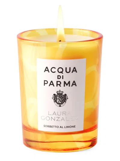 Acqua Di Parma Blu Mediterraneo Sorbetto Al Limone Candle In Yellow