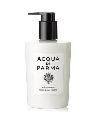 Acqua Di Parma Buongiorno Hand And Body Lotion 10 Oz. In Transparent
