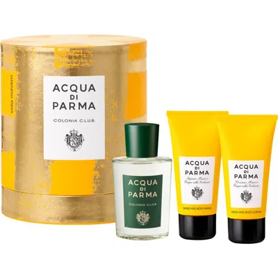 Acqua Di Parma Colonia C.l.u.b. Eau De Cologne Gift Set In No Color