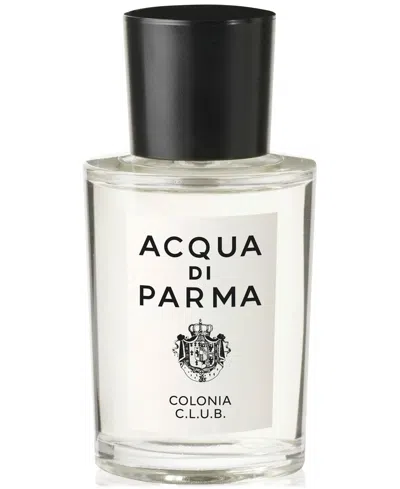 Acqua Di Parma Colonia C.l.u.b. Eau De Cologne Spray, 1.7 Oz. In Transparent