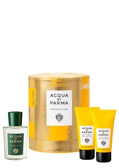 Acqua Di Parma Colonia C.l.u.b Gift Set In White