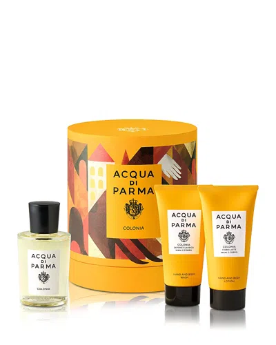 Acqua Di Parma Colonia Eau De Cologne Gift Set In Yellow