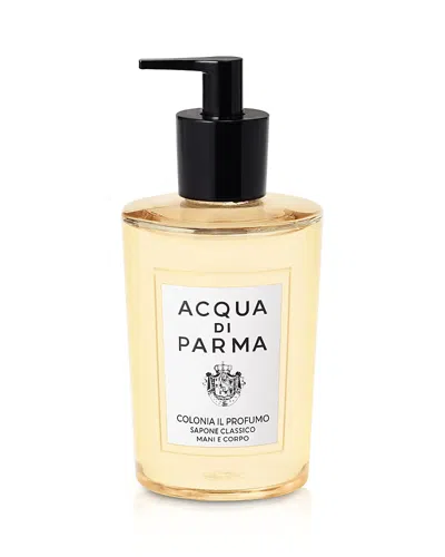 Acqua Di Parma Colonia Il Profumo Hand & Body Wash 11.8 Oz. In Transparent