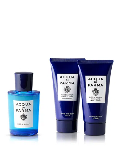 Acqua Di Parma Fico Di Amalfi Eau De Toilette Gift Set In Transparent
