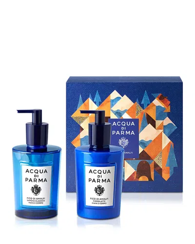 Acqua Di Parma Fico Di Amalfi Hand & Body Ritual Gift Set In Transparent