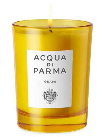 Acqua Di Parma Grazie Home Collection Candle In Yellow