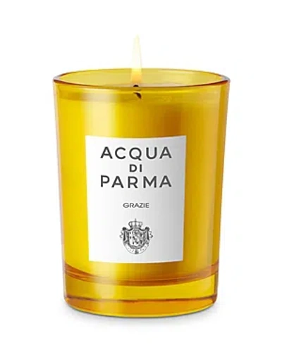 Acqua Di Parma Grazie Scented Candle 7 Oz. In Gold