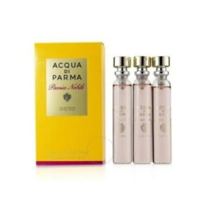 Acqua Di Parma Ladies Rosa Nobile Leather Purse Gift Set Refills Fragrances 8028713490040 In N/a