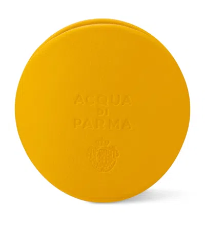 Acqua Di Parma Leather Car Diffuser In Yellow