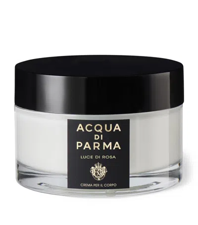 Acqua Di Parma Luce Di Rosa Body Cream In White