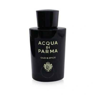 Acqua Di Parma Men's Signatures Of The Sun Oud & Spice Edp Spray 6 oz Fragrances 8028713813221 In Pink / Rose