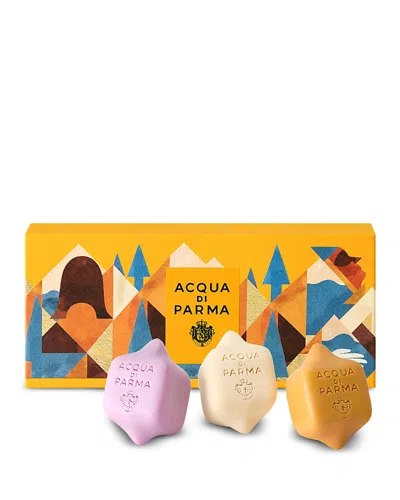 Acqua Di Parma Mini Fruttini Soap Gift Box In Transparent
