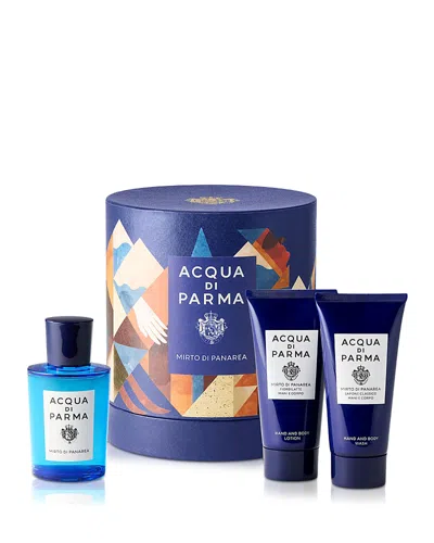 Acqua Di Parma Mirto Di Panarea Eau De Toilette Gift Set In Blue