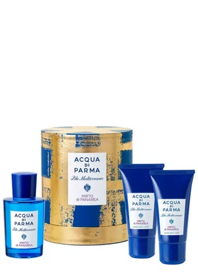 Acqua Di Parma Mirto Di Panarea Gift Set In White