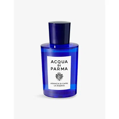 Acqua Di Parma Womens Arancia Di Capri La Riserva Eau De Parfum 100ml
