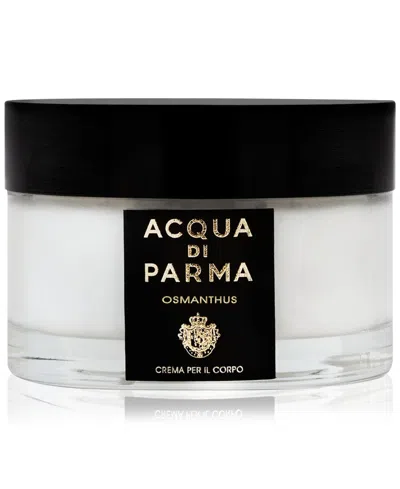 Acqua Di Parma Osmanthus Body Cream, 5 Oz. In Transparent