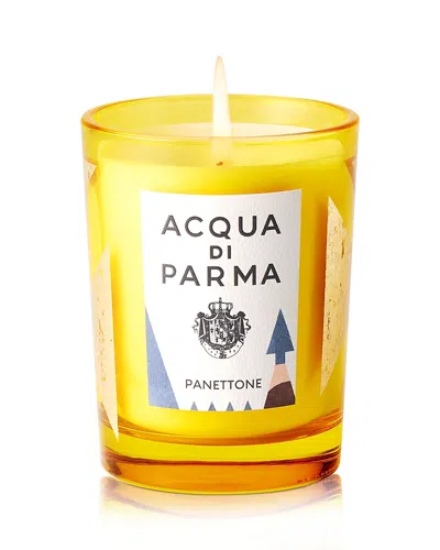 Acqua Di Parma Panettone Candle 7 Oz. In Yellow