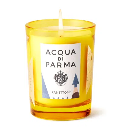 Acqua Di Parma Panettone Holiday 2026 Candle In Yellow