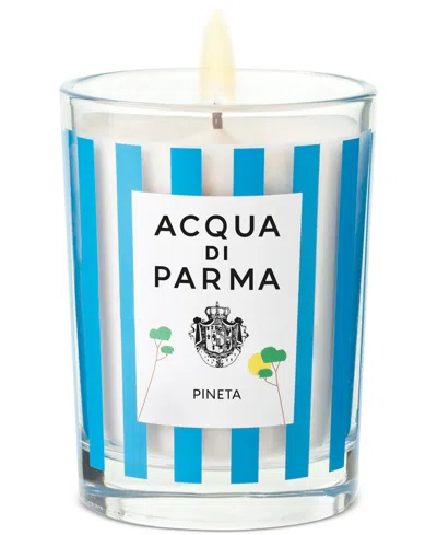 Acqua Di Parma Pineta Scented Candle, 7 Oz. In Blue